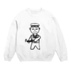 SDSの警備のおっちゃん Crew Neck Sweatshirt