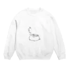 TEHUMARUの乾いちゃったかっぱシリーズ Crew Neck Sweatshirt