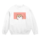 NORICOPOのヤホ！ってしてるコビハムちゃん Crew Neck Sweatshirt