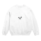 えのビションフリーゼ（舌出し） Crew Neck Sweatshirt