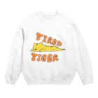 超健康のTIRED TIGER Crew Neck Sweatshirt