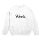 CITY BOY のWeek（ブラック） Crew Neck Sweatshirt