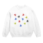 greetenのバスケットボールめいいっぱい バスケットボール Crew Neck Sweatshirt