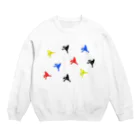 greetenのテニスめいいっぱい テニス Crew Neck Sweatshirt