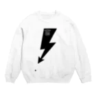 boldandnewのR134_No.001_02_BK Crew Neck Sweatshirt