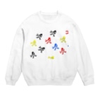 greetenのめいいっぱい 野球 Crew Neck Sweatshirt
