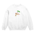 十人十色ちゃんのKitty skateboard スケートボード Crew Neck Sweatshirt