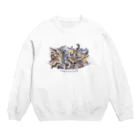 あめみやのCROCODILES Crew Neck Sweatshirt