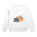 さばかん工房。のさくらずんだ Crew Neck Sweatshirt