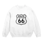 アロハスタイルハワイのU.S. Route 66  ルート66　ブラック スウェット