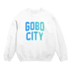 JIMOTOE Wear Local Japanの御坊市 GOBO CITY Crew Neck Sweatshirt