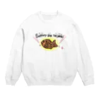 だいごろうの謎英語シリーズ・さっぱりした鯛焼き Crew Neck Sweatshirt