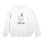 みぞぐちともやのかたこり Crew Neck Sweatshirt