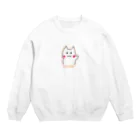 セイ(イラスト絵) のニャン太 Crew Neck Sweatshirt