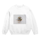 あの、一枚のあの、茶漬け Crew Neck Sweatshirt