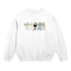 けちゃっぷごはんのお店の夏フェスモードのベロだし☆フレンズ Crew Neck Sweatshirt