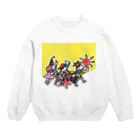 artcommunityのヒーロー研究室 Crew Neck Sweatshirt