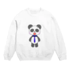 ふんころうの新入社員パンダ Crew Neck Sweatshirt