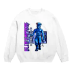 Kon-ART グッズショップのBLUE Emperorシンジver02 Crew Neck Sweatshirt