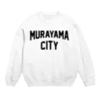 JIMOTOE Wear Local Japanの村山市 MURAYAMA CITY Crew Neck Sweatshirt