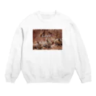 ミラくまのI LOVE Tribe Crew Neck Sweatshirt