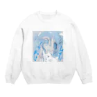 あくむ病院のわたしがしんだ、日」 Crew Neck Sweatshirt