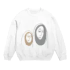 月河ナイのかわいそうなものを見るふたり Crew Neck Sweatshirt