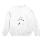 デミの寝苦しい夜 negurushi ペットとの日常 Crew Neck Sweatshirt