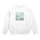 bolesの樹氷　グレー Crew Neck Sweatshirt