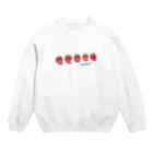 tafu tafuのイチゴースト Crew Neck Sweatshirt