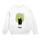 どんちゃんの抱き合う2人（金木犀） Crew Neck Sweatshirt