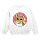 縁-yukari-のみかん Crew Neck Sweatshirt