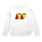 suisuiのスイカ Crew Neck Sweatshirt