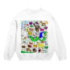 yunimalのyunimal's ZOO Crew Neck Sweatshirt