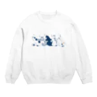 元祖ふとねこ堂の猫国温泉（にゃんごくおんせん） Crew Neck Sweatshirt