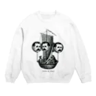 eriyaosakiの気球おじさん Crew Neck Sweatshirt