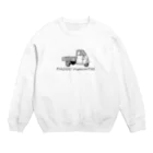 BOYのベスパカーのロゴ Crew Neck Sweatshirt