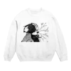 ないとめあ★ほらーはうす！の【感情に敗北】モノクロver. Crew Neck Sweatshirt