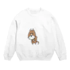 みーちやの震えるらいぞう Crew Neck Sweatshirt