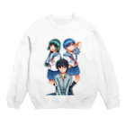 Welcome to the Noya's shop!のノヤよはるじょん Crew Neck Sweatshirt