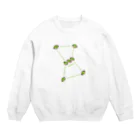 tafu tafuのピスターチオ／オリオン座 Crew Neck Sweatshirt