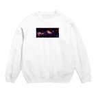 焼飯御飯の宇宙 Crew Neck Sweatshirt