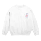 なすびーむ.のなすびいむ Crew Neck Sweatshirt