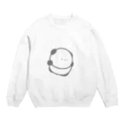 おおさじ、こさじ。のぱんちゃん「イェア」 Crew Neck Sweatshirt