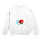 ももたこの寝るまでスマホタコ Crew Neck Sweatshirt