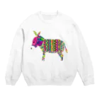 Funaまみむめものロバ Crew Neck Sweatshirt