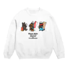 ブラックホール君グッズの変身！ブラックホール君 Crew Neck Sweatshirt