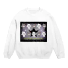 KIKITEKI_LABORATORYのNEZIKUMA 黒 × 白 Crew Neck Sweatshirt