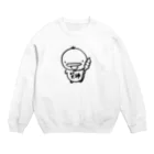 ぴよこぷろじぇくとの笑神さま Crew Neck Sweatshirt