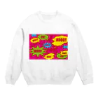 フォーヴァのコミックPINK Crew Neck Sweatshirt